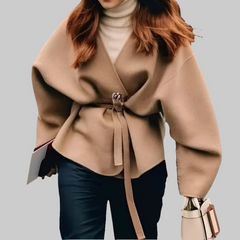 Wool Cashmere Blend Double-sided  Coat