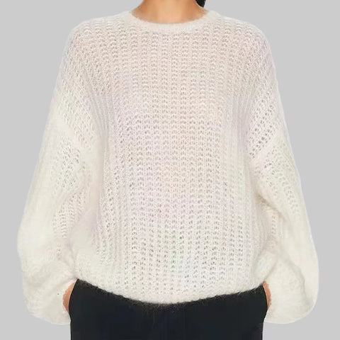 Retro Slimming And Versatile Temperament Bow-Decorated Poplin Top