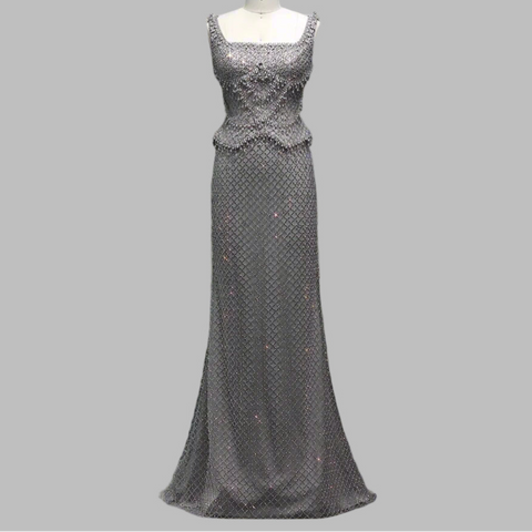 High Neck Elegant Cocktail Dress