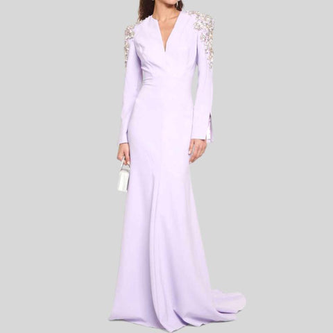 Solid Folds Stand Collar Sleeveless High Waist A Line Temperament Elegant Dress