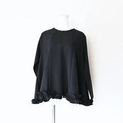 Ruffle Edge Bow  Top