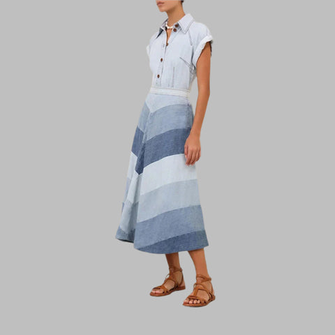Striped Sequined Round Neck Sleeveless Elegant Slim Knitted Maxi Dress