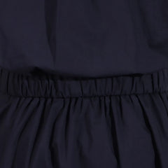 Hollow Out Chic Two Piece Sets Lapel Short Sleeve Spliced Button Tops High Waist Long Skirt Elegant Set