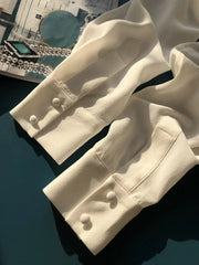 Luxury  Elegant Blouse Trend Silk Top