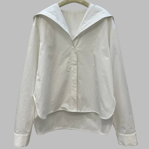 Cotton hooded long sleeved Top