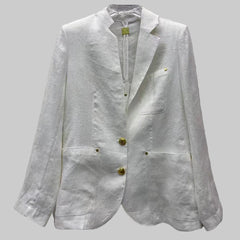 Lapel Long Sleeves Patchwork Pocket Temperament Jacket