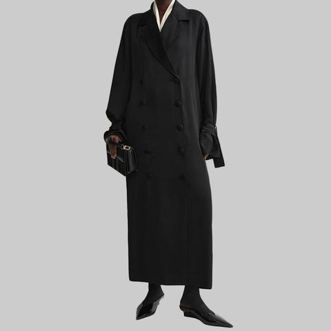 Genuine Leather  Vest Suit Collar Sleeveless Jacket Double Breasted Waistcoat