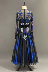 Beaded Blue Sequins robes de soirée  evening Dress