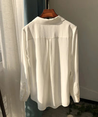 Luxury  Elegant Blouse Trend Silk Top