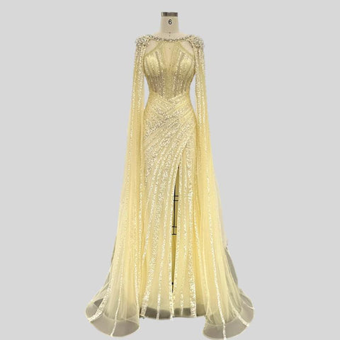 Rhinestone Luxury Dress High-end Gown Haute Couture Long Dress