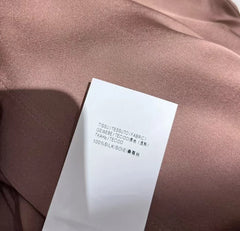 Light Luxury Elegant  Silk Top