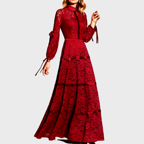 High Neck Elegant Cocktail Dress