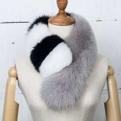 Thick Fox Fur Scarf