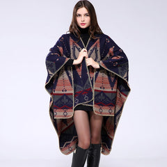 Knitted Batwing Sleeve Shawl - Knot Bene