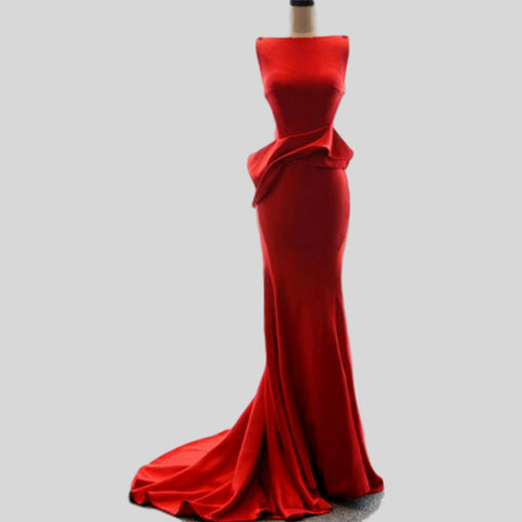 High Neck Elegant Cocktail Dress