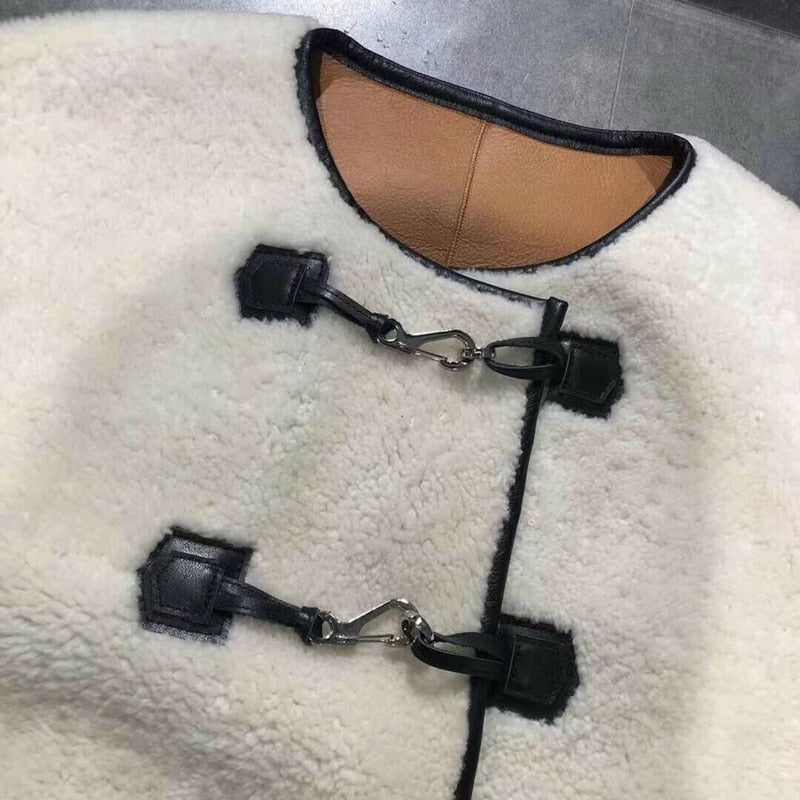 Sheepskin Warm Coat