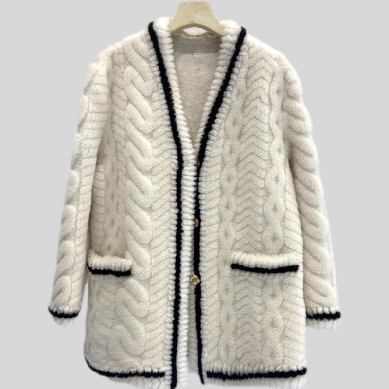 Long Wool Loose Cashmere Coat