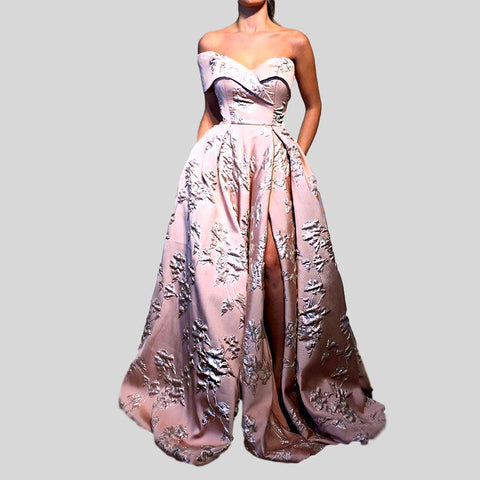 High Neck Elegant Cocktail Dress