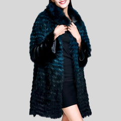 Genuine Fox Fur Coat