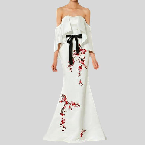 High Neck Elegant Cocktail Dress