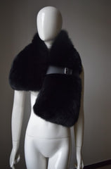 Large Luxurious Genuine Fox Fur Scarf - Knot Bene
