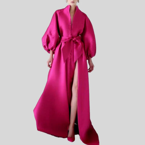 Elegant Chic Lace Patchwork Midi Dress